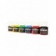 MONT MARTE Pintura para Porcelana y Cerámica - 6 piezas x 20ml - Colores cerámicos resistentes al agua - Pinturas de alta cal