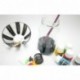 MONT MARTE Pintura para Porcelana y Cerámica - 6 piezas x 20ml - Colores cerámicos resistentes al agua - Pinturas de alta cal