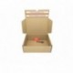 Caja de cartón para envíos caja doble envío de 35 x 25 x 13 cm Paquete de 10 cajas - Color marrón. Permite hacer dos enví