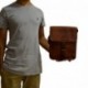 Mad Over Shopping, Nuevos bolsos de cuero genuinos de la honda de los hombres Bolsos del estudiante de la moda mejores bolsos