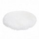 BOBOLover Suave Silla de Piel de Oveja Artificial Cubierta de Lana Artificial Asiento de Alfombra Peluda Caliente Blanco, Di