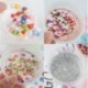 FEPITO 35 Pcs Slime Kit incluyen bolas pecera, Bolas espuma, Glitter, confeti, Contenedores almacenamiento, Herramientas lodo