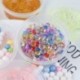 FEPITO 35 Pcs Slime Kit incluyen bolas pecera, Bolas espuma, Glitter, confeti, Contenedores almacenamiento, Herramientas lodo