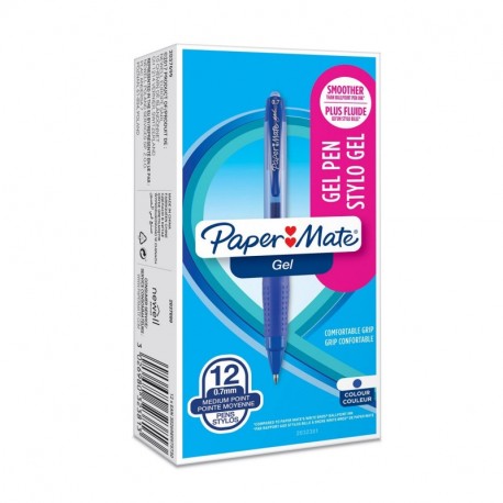 Paper Mate 2032381 - Bolígrafos de gel, color azul