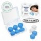Tillmanns® Tapones Oidos Dormir 6 Pares - Tapones Oidos Silicona Moldeables Para Aislar Ruido - BPA Free Apto Para Toda La F