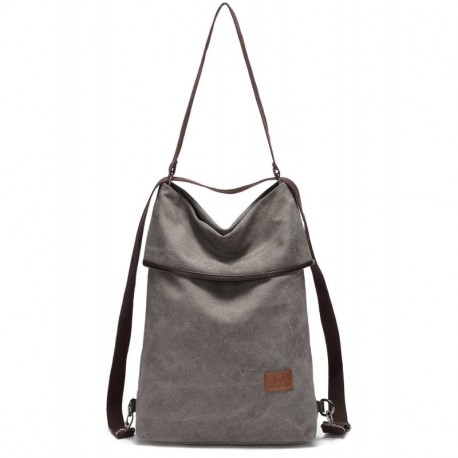 Myhozee Bolsos Mujer Mochilas-Vintage Bolsos Bandolera Grandes Multifuncional Lona Bolsos Tipo Casual