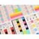 4 Set 2018 Planificador mensual Calendar Stickers Etiquetas autoadhesivas para diario, planificadores, agenda, cuadernos y pe