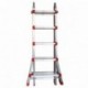 Nawa Escalera Telescópica Multiuso Plegable Profesional de Aluminio. Perfecta para realizar trabajos en desnivel! Carga máxim