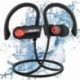 Auriculares Bluetooth, Mugo Ipx7 Impermeable Auriculares Inalambricos Deportivos con Micrófono Integrado y Manos Libres, Canc