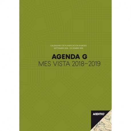 Additio P182 - Agenda G 2018-19, mes vista