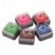 Everpert - Juego de almohadillas de tinta en espuma lavables 5 en 1 para sellos, varios colores