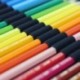 Abaría - Bolso para lápices, estuche enrollable para 48 lapices colores, portalápices de lona, bolsa organizador lápices para