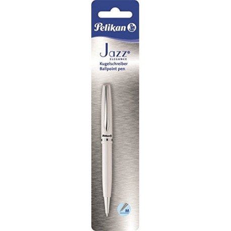 Pelikan 807227 Bolígrafo Jazz Elegance, color blanco perla