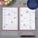 Boxclever Press Family Life Book Agenda 2019. Agenda A5 familiar. Planner semanal con columnas para 7 personas. Planificador 