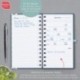 Boxclever Press 2019 Pocket Life Book. Agenda de bolsillo con semana por página, ideal para personas con vidas atareadas. Tam