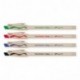 Paper Mate 2027762 - Pack de 6 bolígrafos borrables, punta media, 1 mm, multicolor