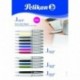 Pelikan 807111 - Bolígrafo Azul, Rojo, Twist retractable ballpoint pen, Medio 
