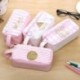 Namgiy - Bolso de maquillaje para bolígrafos, bolsa de almacenamiento, bolsa de cosméticos, artículos de papelería para niñas