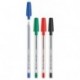 Pelikan 804585 Bolígrafo stick Super Soft, 4 unidades, color azul, negro, verde, rojo