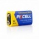 Pila de 9V 6F22 PP3 6LR61 MN1604 Super Heavy Pilas Zinc Carbono 10unidades