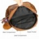 Mochila de Moda Mochila, JOSEKO Mujer Mochila de Cuero de Viaje Ocio PU Bolsa de Dibujos Animados Tassel Solid