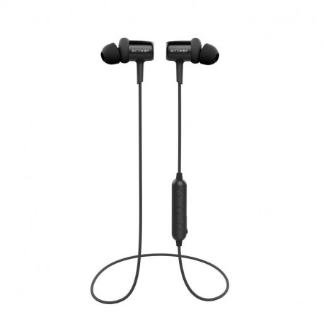 Auriculares Bluetooth, BlitzWolf IPX4 a Prueba de Sudor Auriculares Deportivos Inalámbricos Magnéticos aptX Estéreo In Ear He