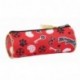 Safta Estuche Redondo Ladybug "Sparkle" Oficial Escolar 200x70mm