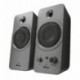 Trust Zelos - Juego de Altavoces 2.0 con Bluetooth, Color Gris