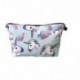 DRESHOW Unicorn Gifts for Girls 4 Pack - Unicornio Mochila con cordón/Maquillaje Bolsa/Collar Aleación Cadena/Lazos para el c