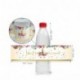 WERNNSAI Etiqueta de Botella de Mágico Unicornio Decoraciones de Fiesta de Cumpleaños de Niñas 24 Piezas Botella Etiquetas Pe