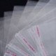AONER 200pcs 10*15cm Bolsas de Celofán Transparente Plastico Pequeñas OPP con Cierre Autocierre Banda Autodhesiva para Caram
