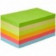 AmazonBasics - Notas adhesivas, 76 x 127 mm, colores variados, 6 blocs 100 hojas por bloc 