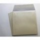 White Pearl de Lot de 25 enveloppes carré nacre, Pearls, effet perlé, 17 x 17 cm, avec bande adhésive, Premium : 100 g/m²