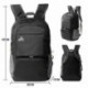 Cobiz 30L Mochila Portatil, Mochilas Hombre Deportivas Ligero Mochila Deporte Impermeable para Viajes al Aire Libre Mochila U