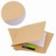 toymytoy Kraft carpeta Documentos A4 carpetas portablocchi File Folder, solapas de cartón, 20 unidades, marrón