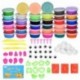 Arcilla Seca al Aire 36 Colores Cozywind DIY Slime Kit para Niños No Tóxico Arcilla Ultra Ligero Regalo Creativo Educativo Ju
