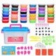 Arcilla Seca al Aire 36 Colores Cozywind DIY Slime Kit para Niños No Tóxico Arcilla Ultra Ligero Regalo Creativo Educativo Ju