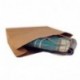 Yearol K01 25 Bolsas papel kraft marron con asa rizada. 30 * 22 * 9 Especial para regalo, eventos, bodas, cumpleaños, comerci