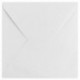 Sobres, 17 x 17 cm, color blanco, goma, 100 unidades Sobres | alta calidad: 120 g/m², KUVERT, 63414 - Sobres, - Sobres para t