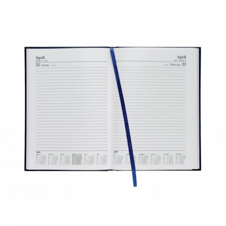 5 Star Office 941150 A5 2019 - Agenda diaria, color azul