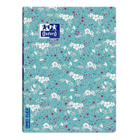 Oxford Floral - Cuaderno rayas, A4