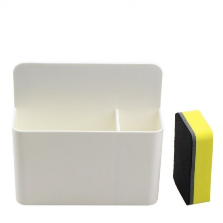 Soporte de marcador magnético para pizarras blancas, organizador de goma seca magnética, soporte para bandeja de montaje, pot