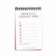 Rocketbook Everlast Mini Smart - Cuaderno reutilizable, Rojo, Mini A6