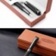 Edesa - Juego de pluma estilográfica de caligrafía fina para escritura fácil, diseño elegante para hombres y mujeres con fund