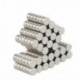 Aitsite 105 piezas Imanes de nevera de cilindro de neodimio N52 6*3mm multiusos Junta de borrado en seco imanes imanes de o