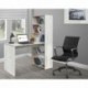 COMIFORT Escritorio con Estanteria Reversible, Mesa de Ordenador, 120x52x72/144 cm Kraft 
