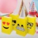 36 Bolsas de Regalo de Emoji - Bolsas Detalles y golosinas Ideal para Navidad Fiestas y cumpleaños, Eventos con niños y en el