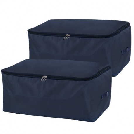 Lifewit Bolsa de Almacenamiento 2 Piezas Alta Densidad de Tela Oxford para Guardar la Ropa Edredones Ropa de Cama Almohadas C