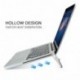wivarra Soporte para Portátil de Aluminio, Soporte 11"-15.6" Portátil Plegable y Soporte Portátil Universal Liviano para iPad