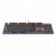 Trust Gaming GXT 865 Asta - Teclado mecánico Gaming interruptores Respuesta rápida, 8 Modos de Color, 11 Teclas Multimedia 